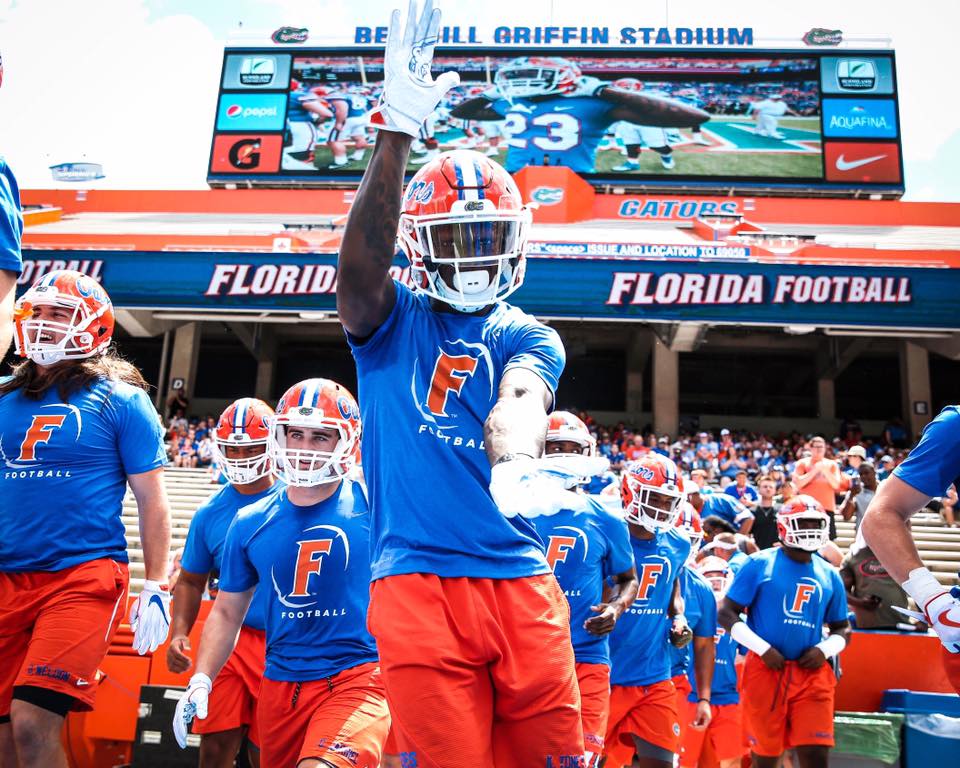 2012 Florida Blue on Orange Unis